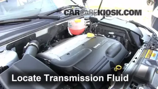 2010 Saab 9-3 2.0T 2.0L 4 Cyl. Turbo Sedan Transmission Fluid Check Fluid Level